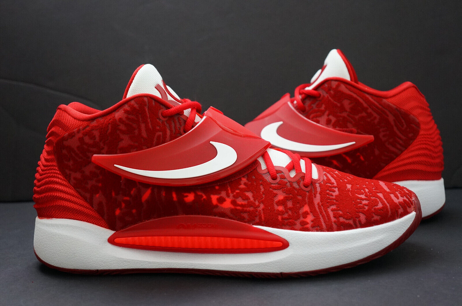 

Мужские кроссовки Nike Kevin Durant KD 14 TB Promo Tough Red White DM5040-602 sz 11, Красный, Nike KD 14
