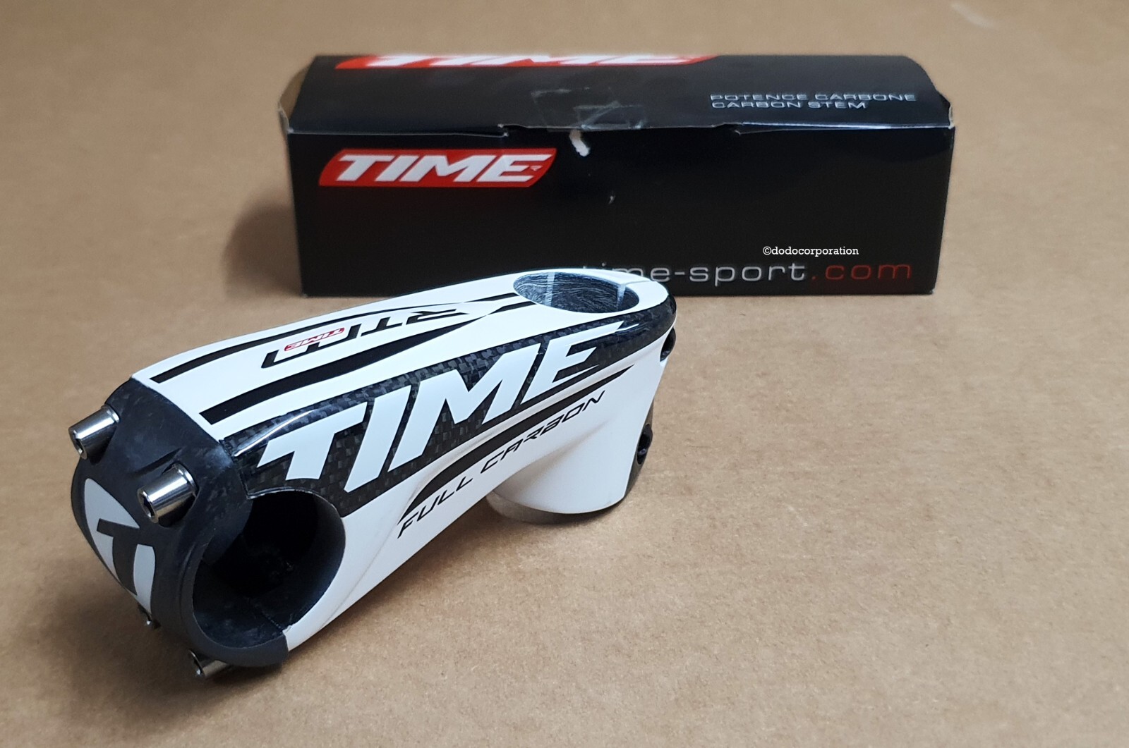 TIME STEM MONOLINK ULTEAM FULL CARBON White 90/100/110/120 TIME STEM MONOLINK ULTEAM FULL CARBON White 90/100/110/120