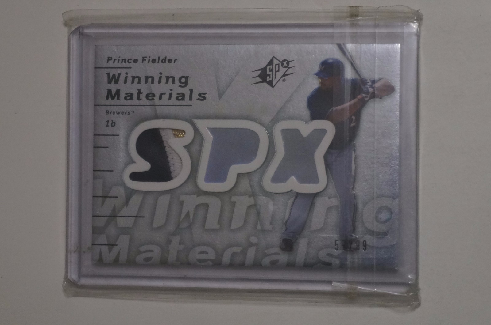 2007 Upper Deck SPX Winning Materials Prince Fielder Jersey 2007 Upper Deck SPX Winning Materials Prince Fielder Jersey