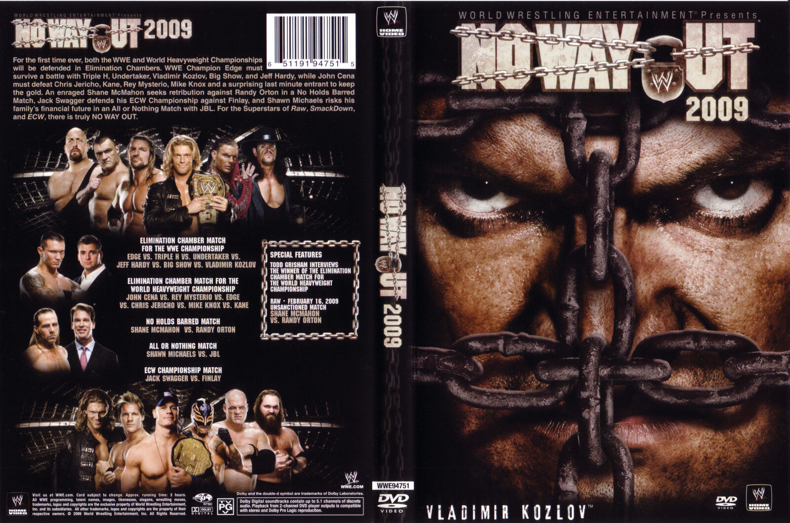 Official WWE - No Way Out 2009 (Pre-Owned DVD) | eBay Official WWE - No Way Out 2009 (Pre-Owned DVD) | eBay