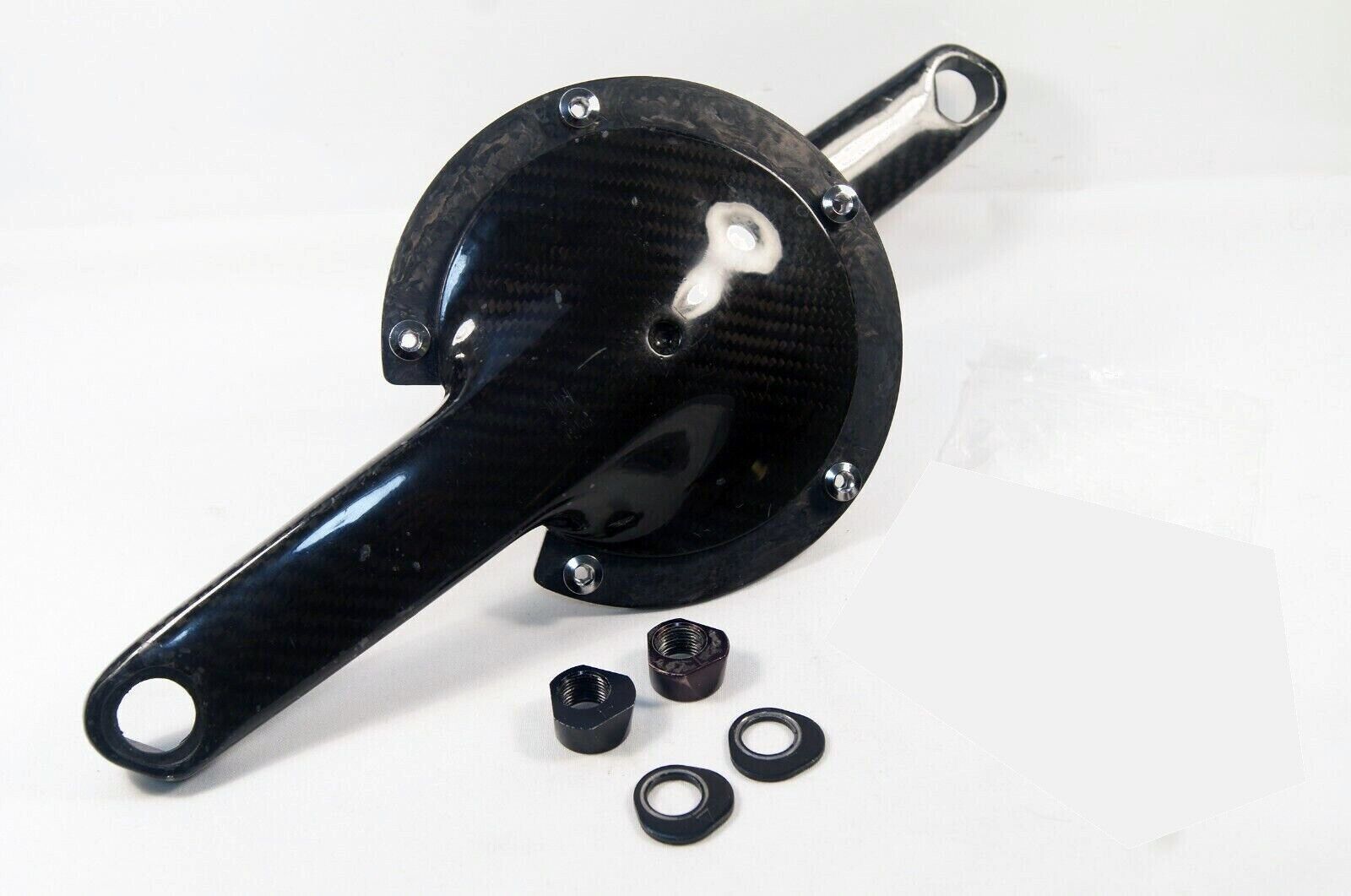 Rare Look Carbon Zed Track Crank Set Tri Rare Look Carbon Zed Track Crank Set Tri
