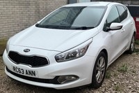 2014 Kia Ceed 1.6 CRDi EcoDynamics 3 Euro 5 (s/s) 5dr HATCHBACK Diesel Manual