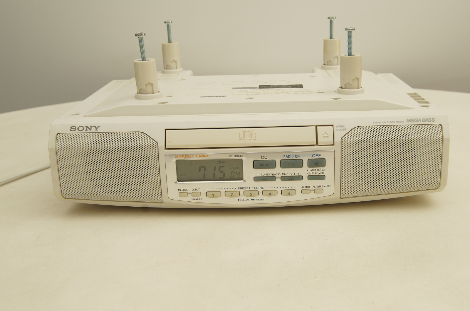 Sony ICF-CD513 FM/AM CD Clock Radio