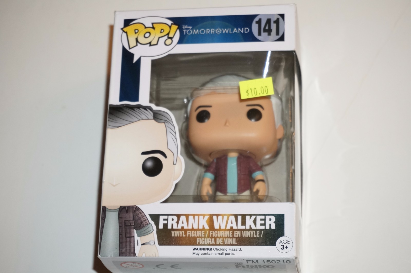 Tomorrowland Disney Pop Funko Frank Walker Vinyl Figure 141
