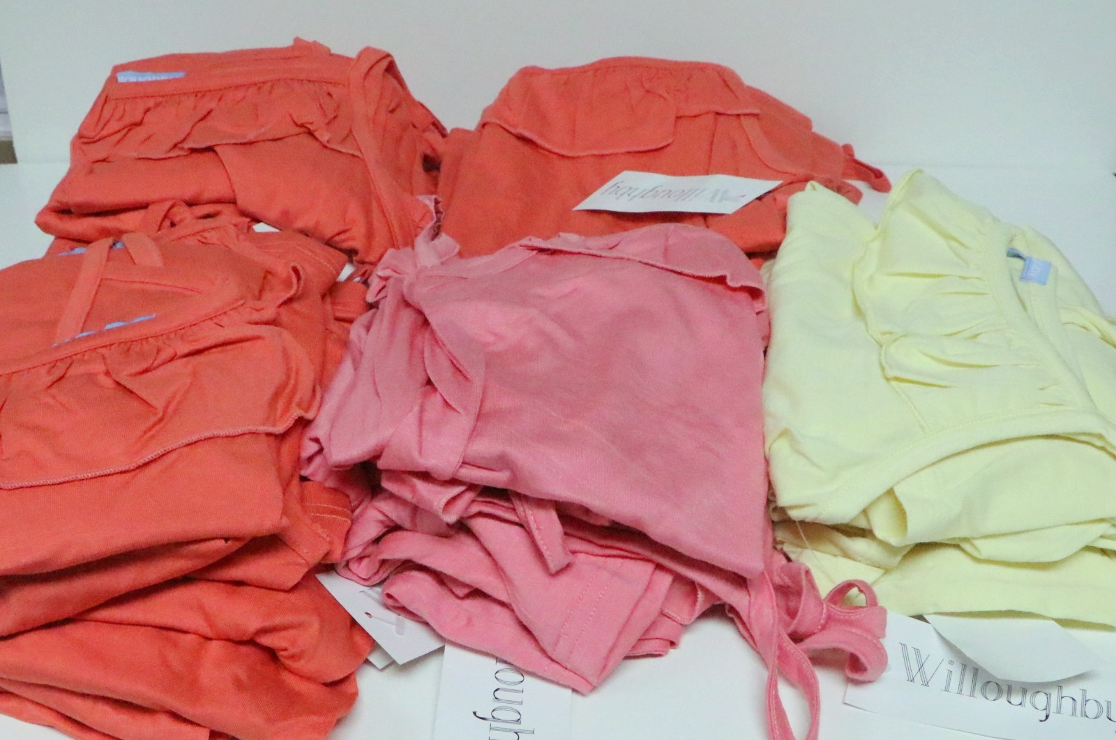 WILLOUGHBY LOT of 35 GIRL'S SPAGHETTI STRAP TOPS BOUTIQUE CLOSE OUT RESALE NEW