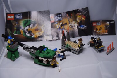 Lego Studios Lot 1354 1355 1356 Incomplete 94% with Manuals No Boxes
