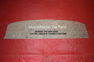 1957 OLDSMOBILE 88 4Door Sedan PACKAGE TRAY INSULATION JUTE 57