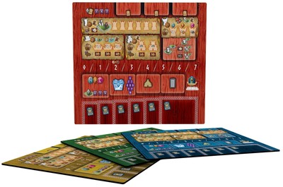 Крошечные эпические викинги: Клановые коврики, 4 штуки