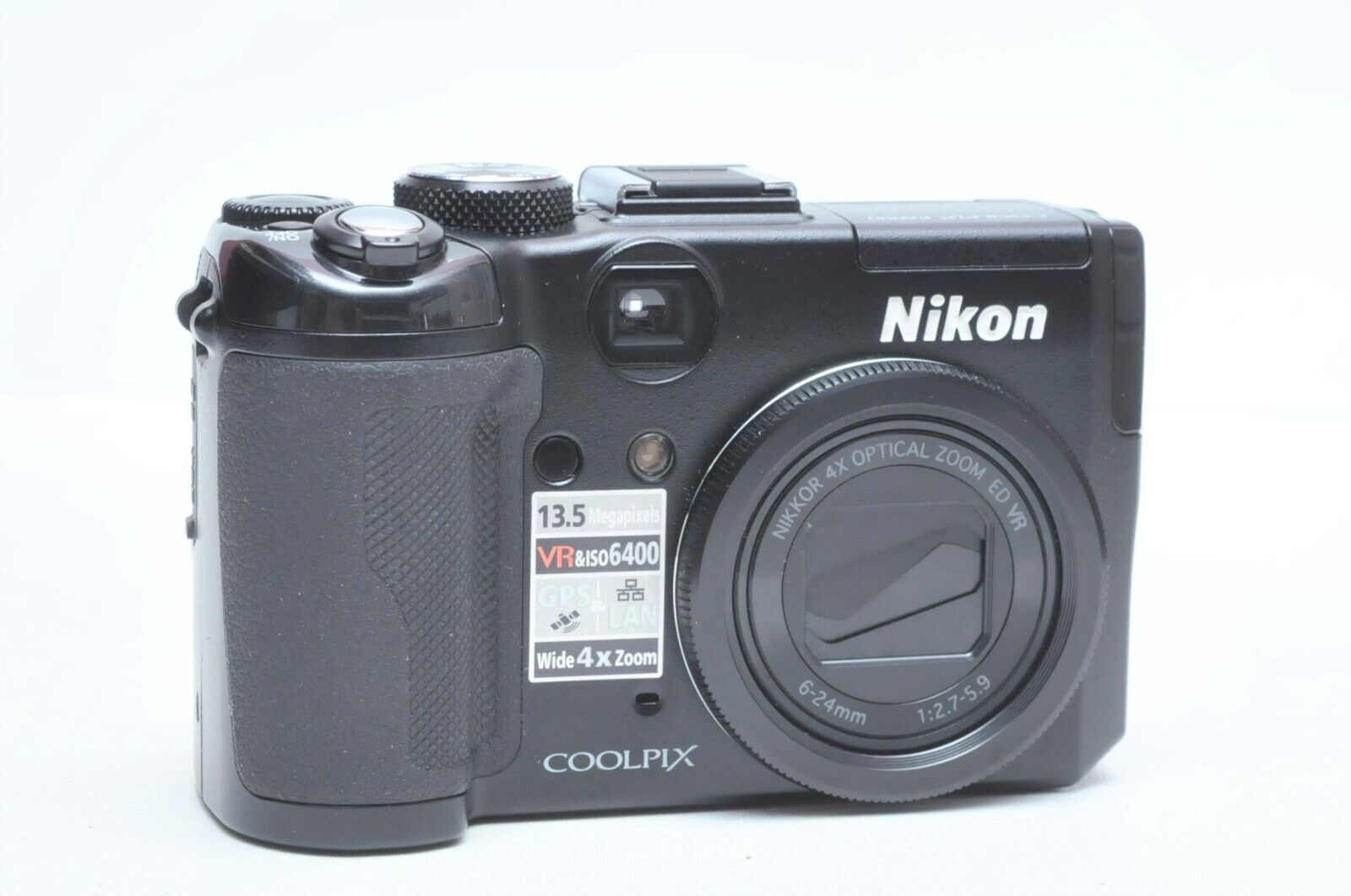 Nikon Coolpix P6000 13.5MP Digital Camera with 4x Wide Angle Nikon Coolpix P6000 13.5MP Digital Camera with 4x Wide Angle