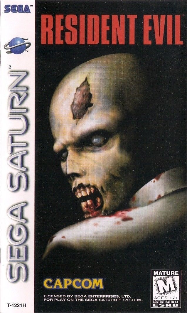 Sega Saturn videogames Resident Evil