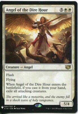1x ANGEL OF THE DIRE HOUR - Mystery Booster - MTG - Magic the Gathering - NM