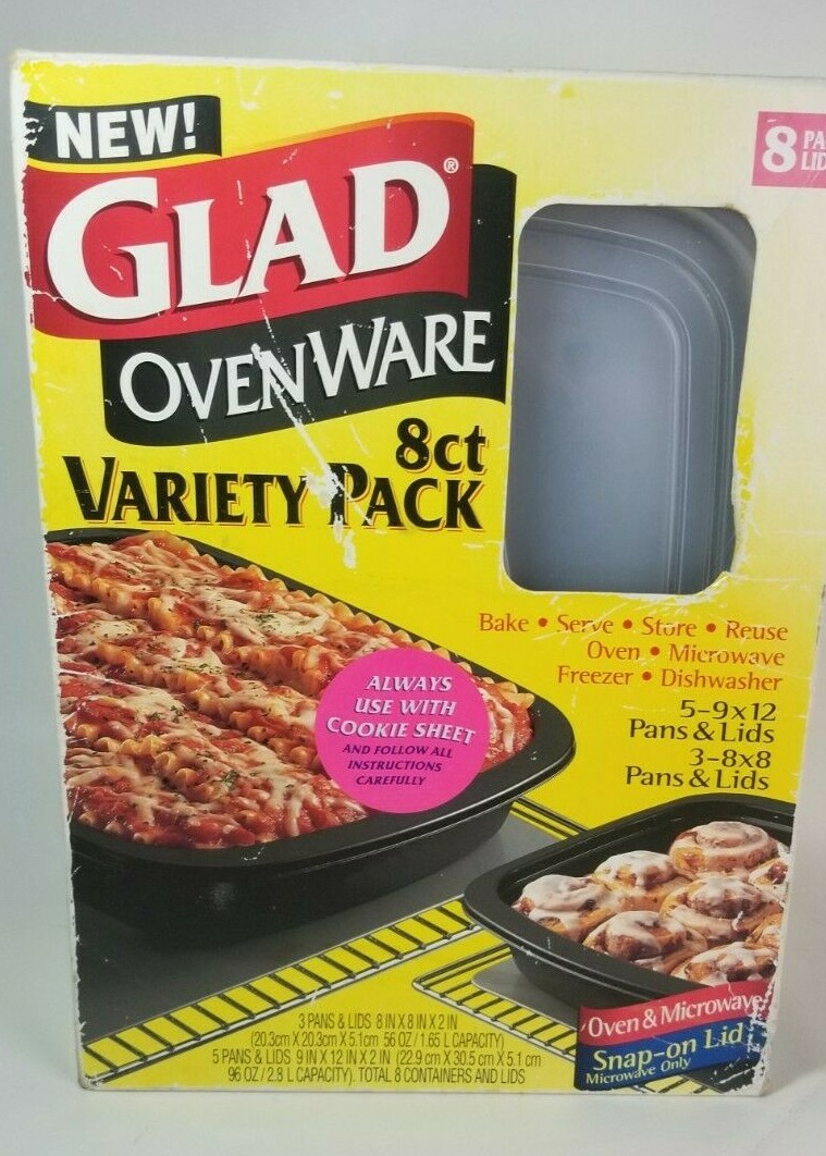 glad ovenware 8x8