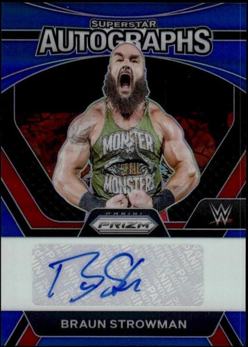 2024 Panini Prizm WWE - Braun Strowman #SA-BSM