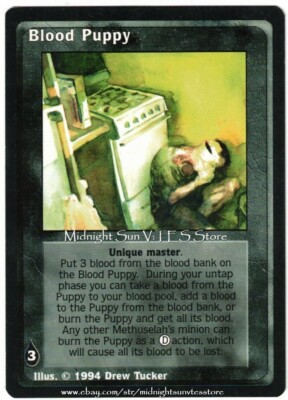 Vampire Ancient hearts トレーディングカード　未開封 Blood Puppy Jyhad V:TES VTES Vampire CCG | eBay