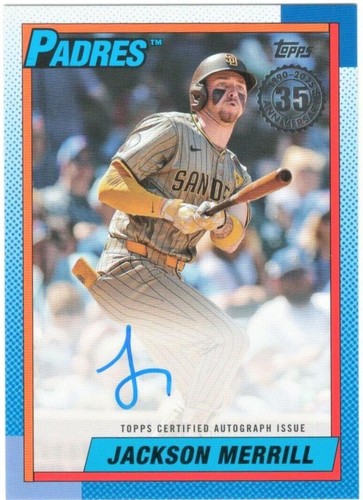 Jackson Merrill 2025 Topps Series 1 Rookie Cup All Star Card