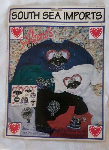 Vintage Patterns South Sea Import Aleene's Cow, Sheep, Pig Iron With Fusible Web