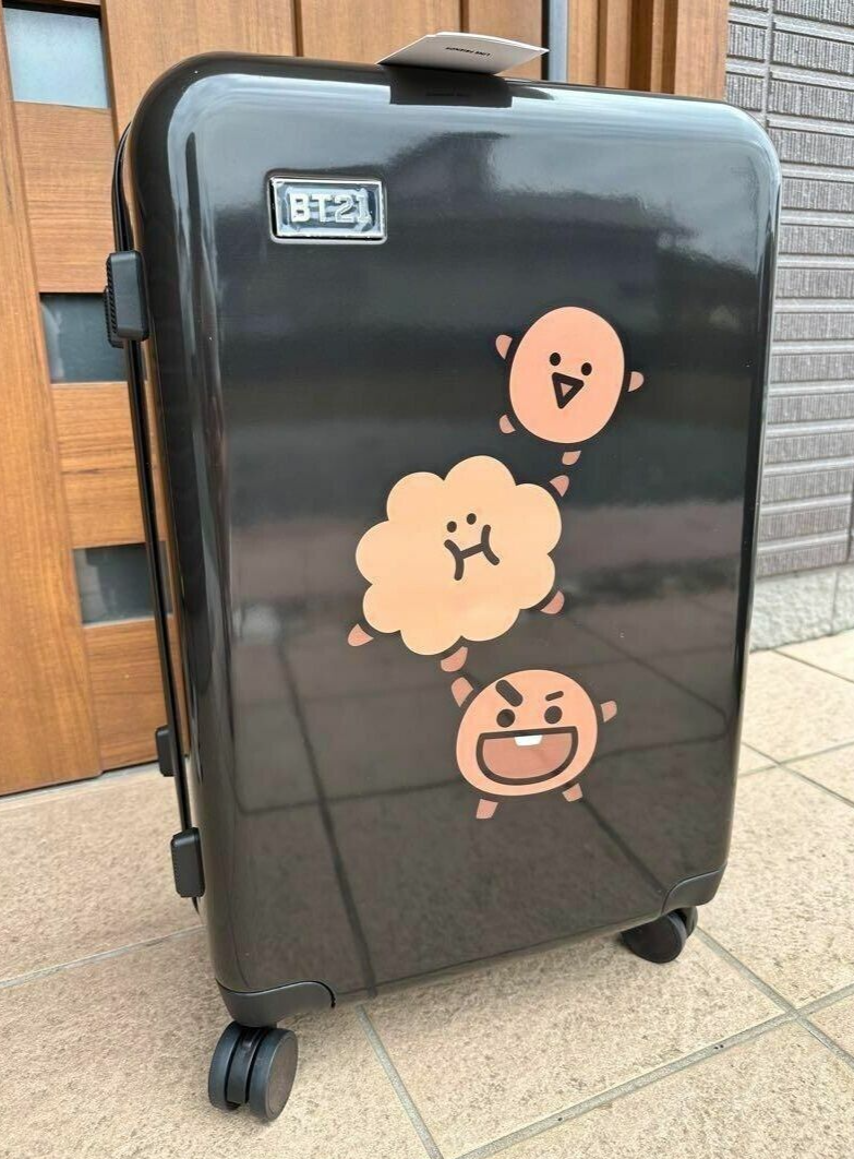 BT21 キャリーケース スーツケース　COOKY 24インチ 新品未使用 bt21 スーツケース キャリーケースUNV COOKY 24