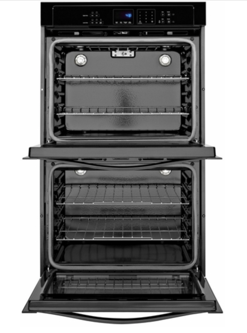 Whirlpool WOD51EC0AB 30”W 5.0 cu. ft. Black Double Wall Oven New