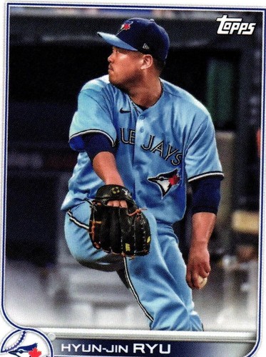 リュウ　ジン Hyun-Jin Ryu 2022 Topps Series 2 Silver Pack Blue /150