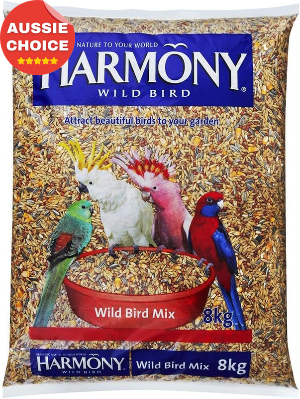 Wildbird Premium Birdseed 8KG Natural Food Blend High Energy Backyard Feeder