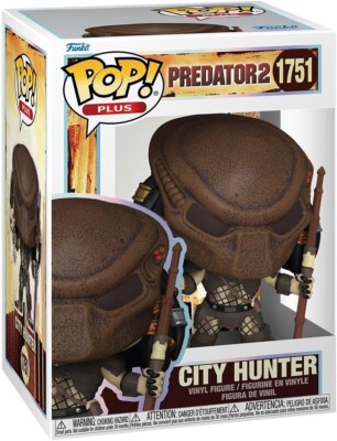 Funko Pop Plus Predator 2 - City Hunter (Masked) Figure w/ Protector