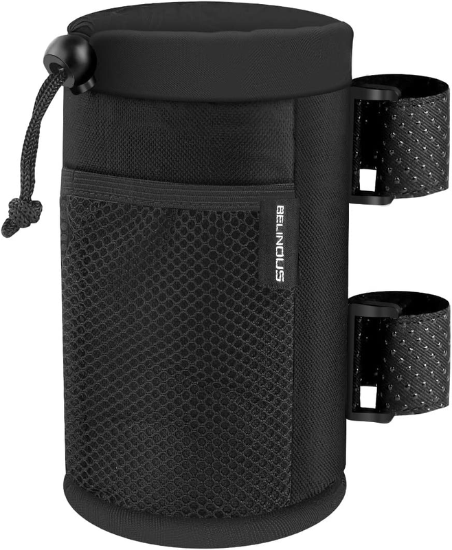 Belinous Scooter Cup Holder for 8 - 32Oz Bottles, Wheelchair Walker Water Bottle