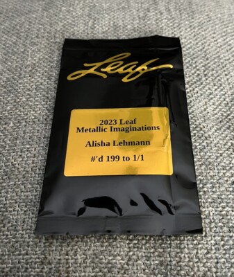 2023 Leaf Metallic Imaginations Alisha Lehmann # d 199 to 1/1