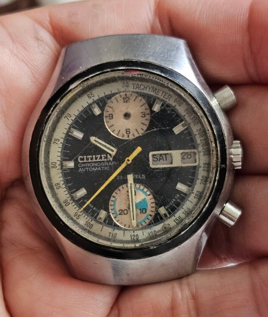 Citizen CASIO　アルバ　Orientレトロデジタル時計ケースのみ CITIZEN CASIO アルバ レトロデジタル時計ケースのみベルトつき