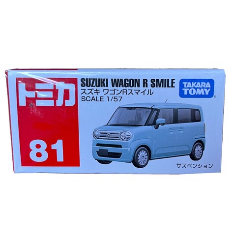 Tomica 1/57 Diecast Car NO.81 SuZuki Wagon R Smile Takara Tomy | eBay