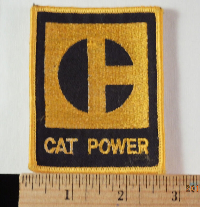 CAT Caterpillar Diesel Power  Trucker Embroidered Iron-on Patch