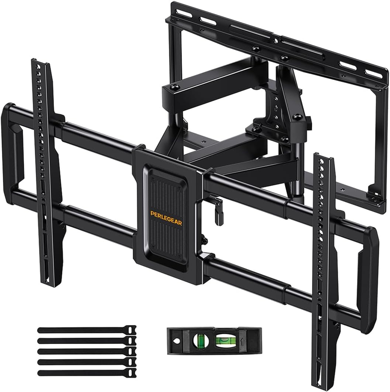 Full Motion TV Wall Mount for Most 40&ndash;82 Inch Tvs Preassembled and Telescopic