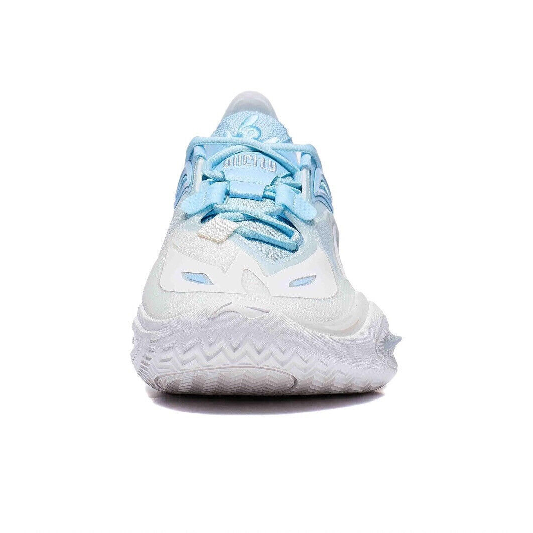 Pre-owned Li-ning Wade Of Way All City 11 V2 Ice Blood Abat093-4 Basketball Shoes Sneakers In White