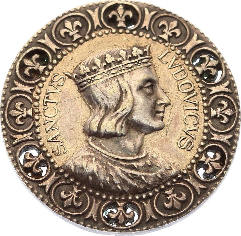O4506 Rare Jeton Saint Louis Lvdovicvs Sanctvs Argent ->Make Offer