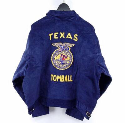 50s ffaジャケット FFA会長】President 50s LOUISIANA FFA Jacket 40相当 棒TALON | ib2