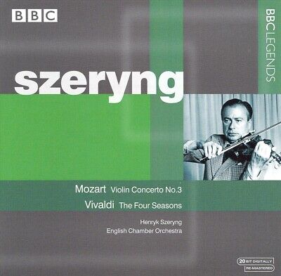 MOZART: VIOLIN CONCERTO NO. 3; VIVALDI: THE FOUR SEASONS NEW CD
