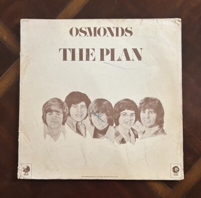 The Osmonds   The Plan 33 RPM Vinyl LP Record **Free Postage**