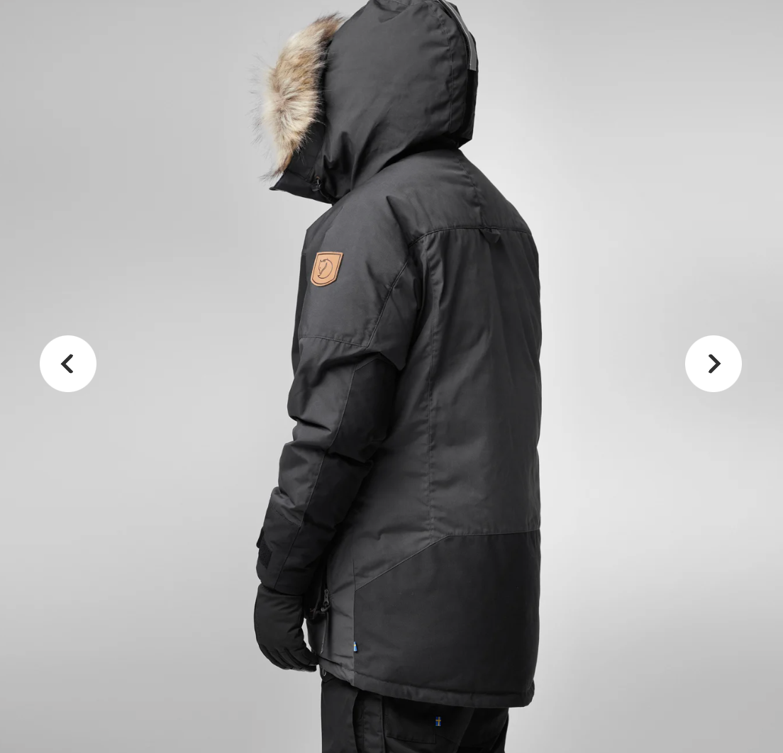 Pre-owned Fjall Raven Large Blue Men's Fjallraven Polar Expedition Parka Coat