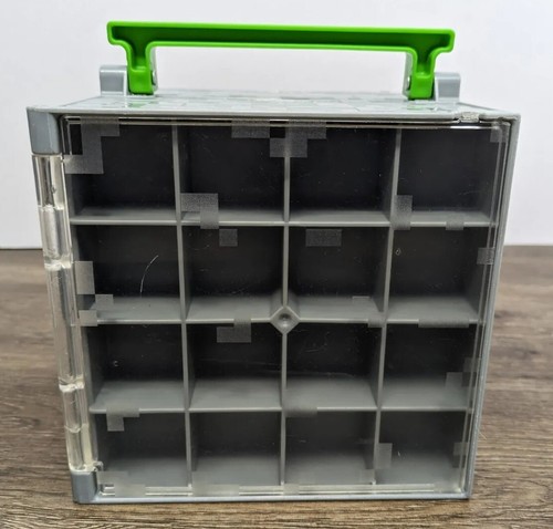 Minecraft Mini Figure Collector Case Storage Cube Playset 2014 Mattel