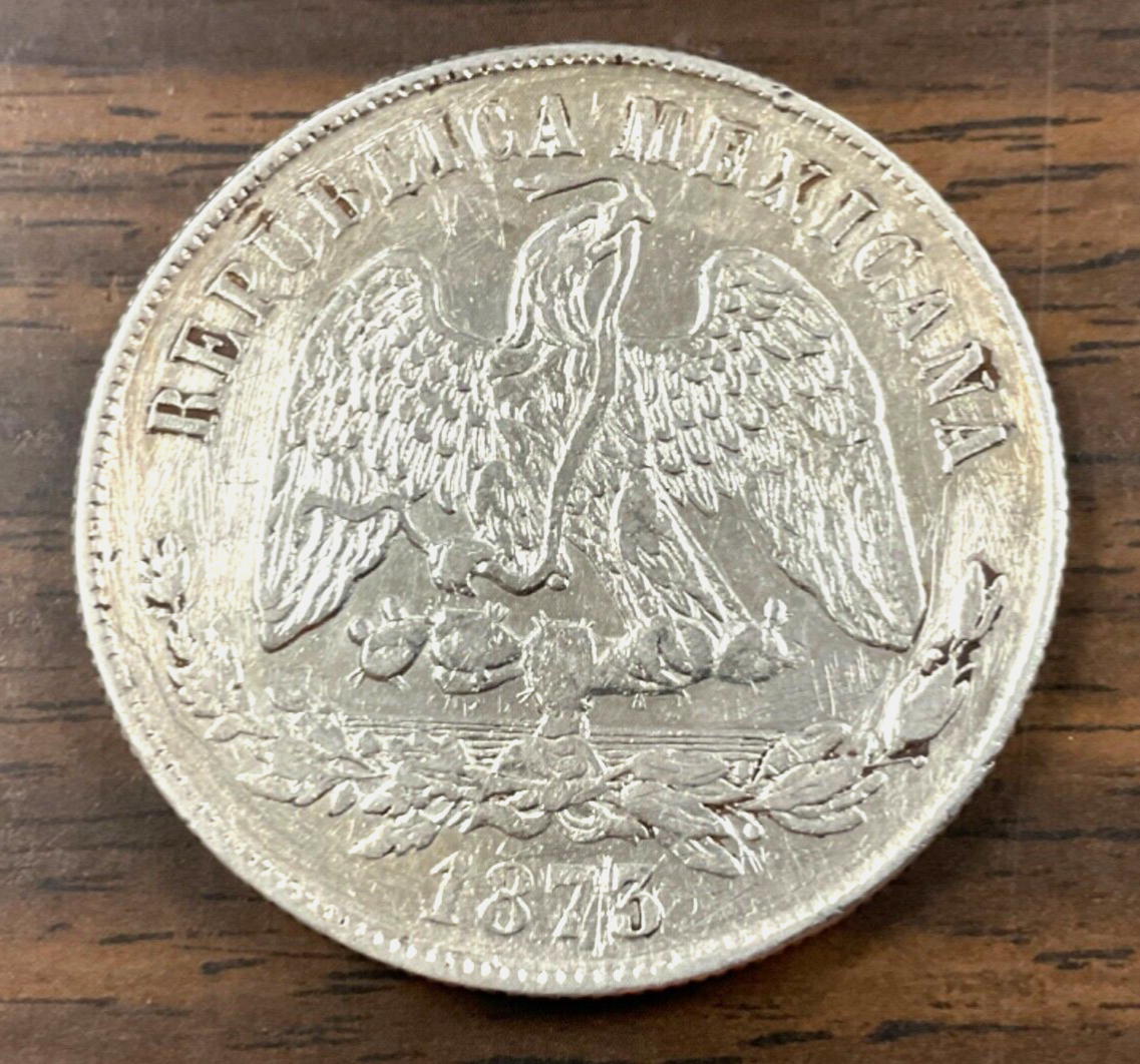 (Silver.9027)メキシコ1ペソ銀貨 Silver.9027)メキシコ1ペソ銀貨 1887 MEXICO REPUBLIC - 25