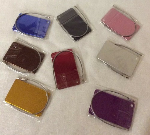 8pcs Luggage Tags Suitcase Label Name Address ID Bag Baggage Tag Travel