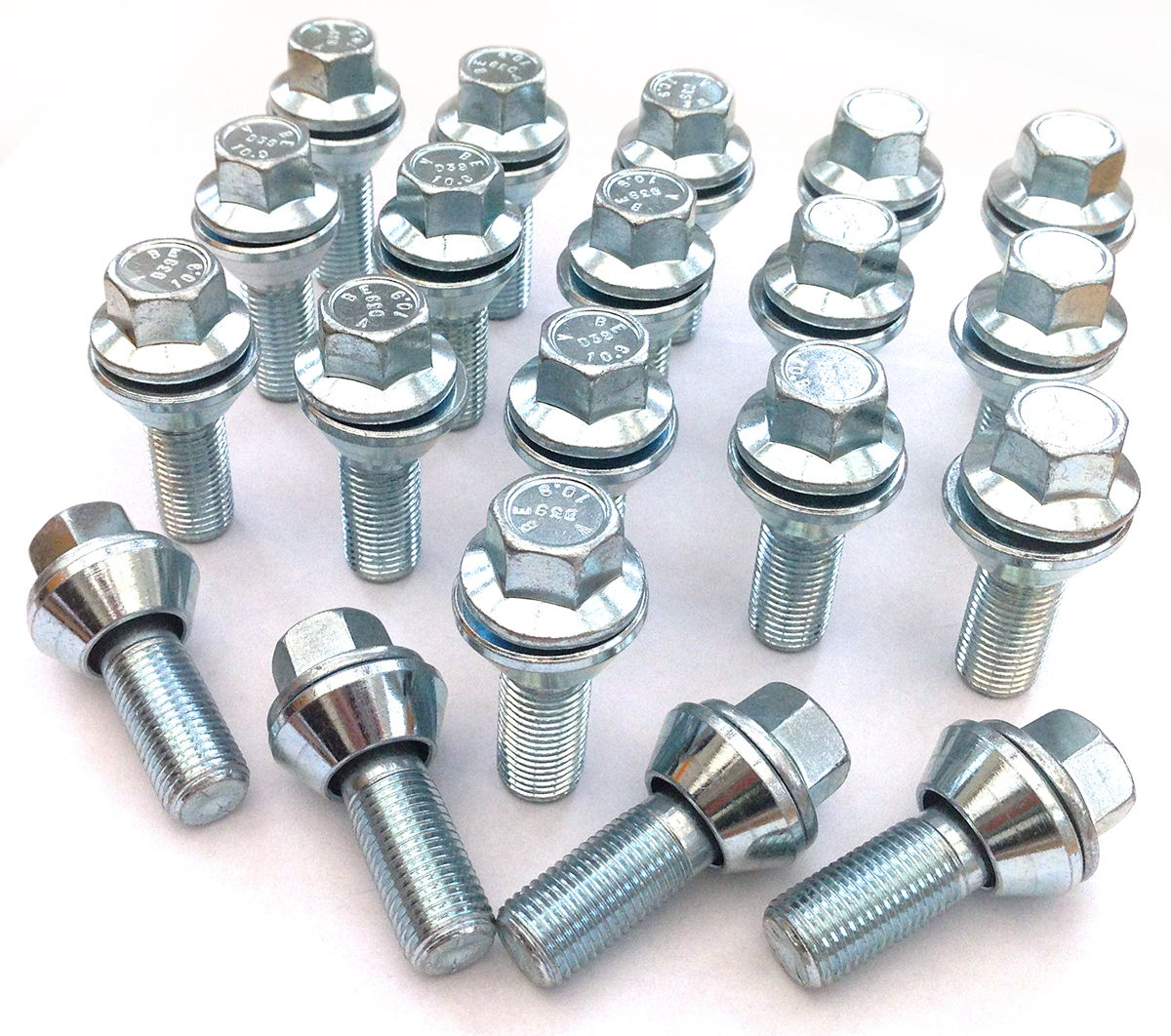 20 x ruota in lega instabile M14 x 1.5 BULLONI variazione pcd 5x120 5x118 per BMW