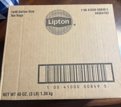 Lipton Iced Tea, Gallon Size Tea Bags (48 ct.)
