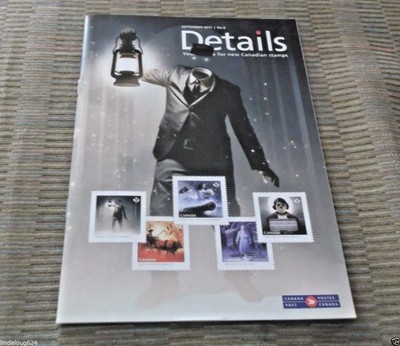 Canada Post Details Magazine-Sep 2015 No. 8 + Sep 2016 No. 5 - Haunted Canada