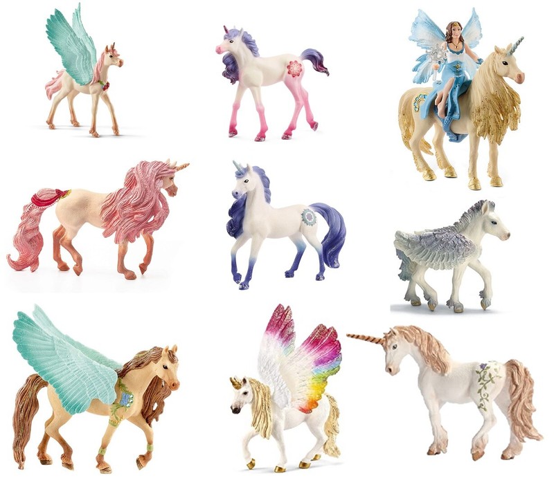 Schleich Bayala Elfen Regenbogenelfen  70712 70593 70592 70711 70721 Neu Ovp