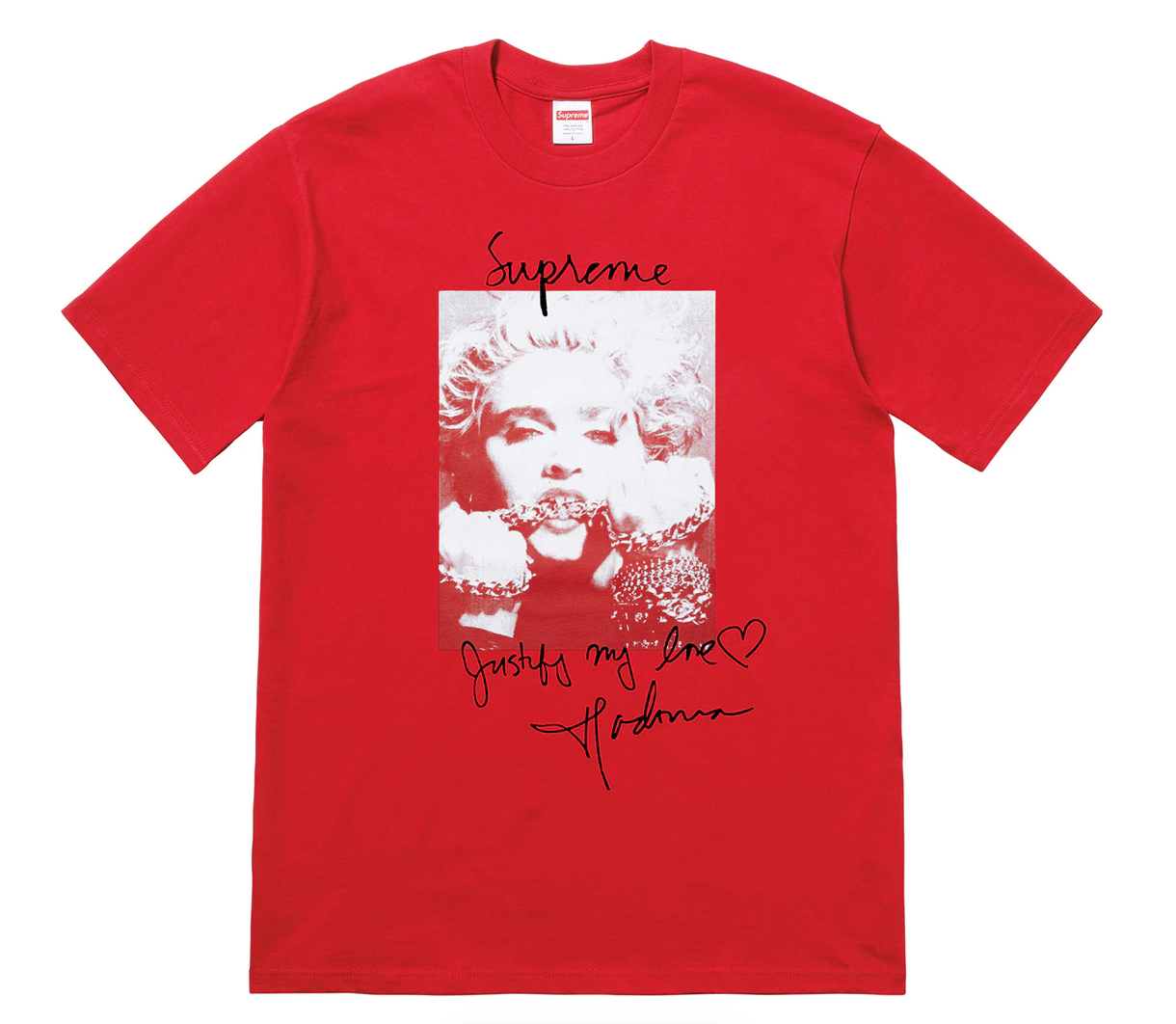 Supreme Madonna Tee Black Mサイズ Supreme Madonna & Child Tee Black Men's - FW17 - US