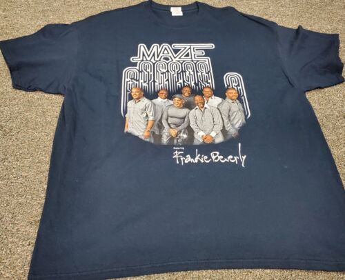 Concert Tour Shirt MAZE Frankie Beverly We Are One 80's Funk