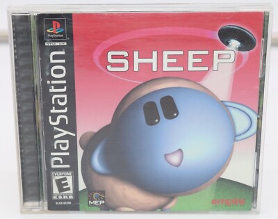 Sony PlayStation 1 - Sheep (2000) PS1 - Complete with Manual