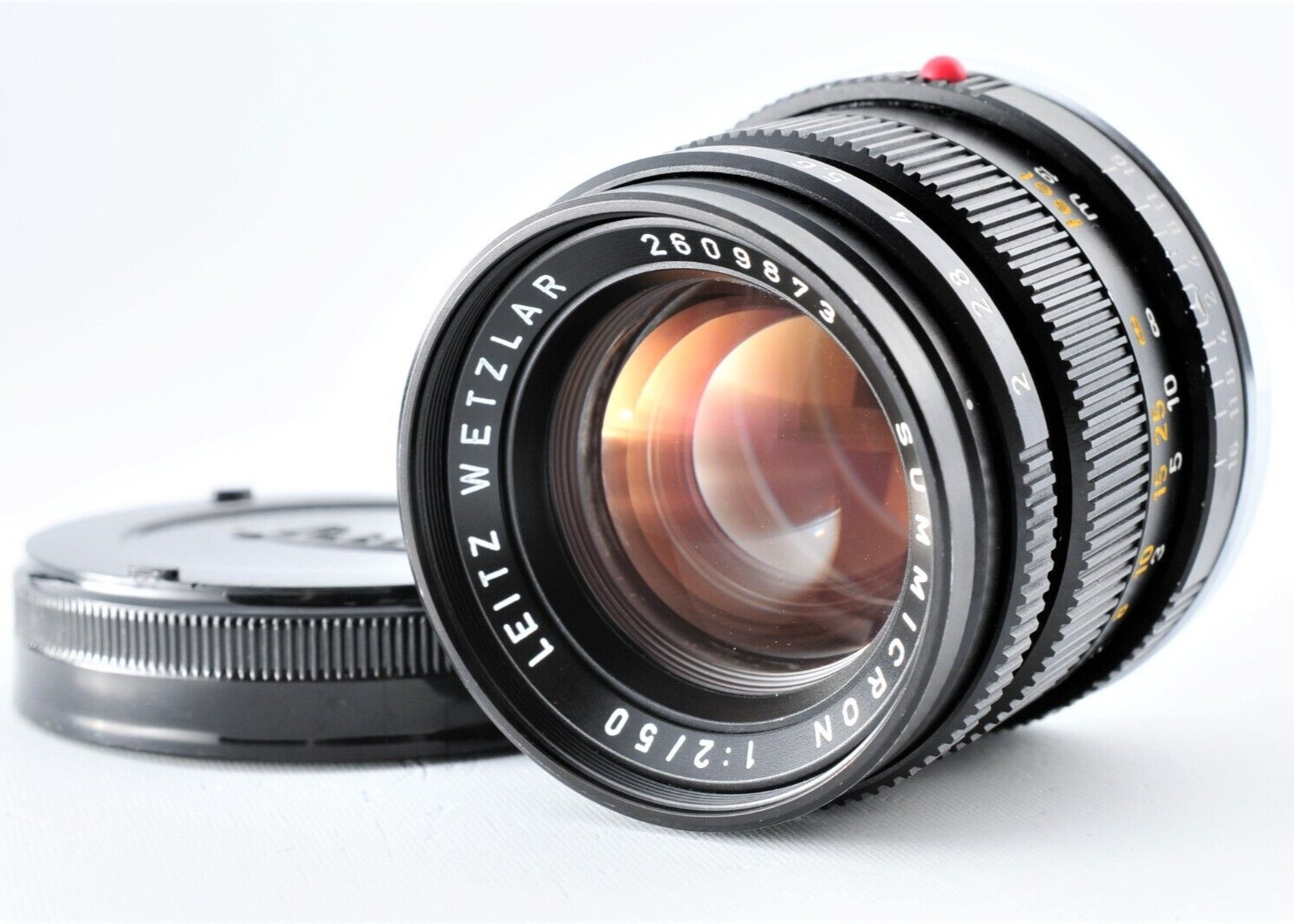 Exc+++] Leica Leitz Wetzlar Summicron M 50mm F2 2nd generation