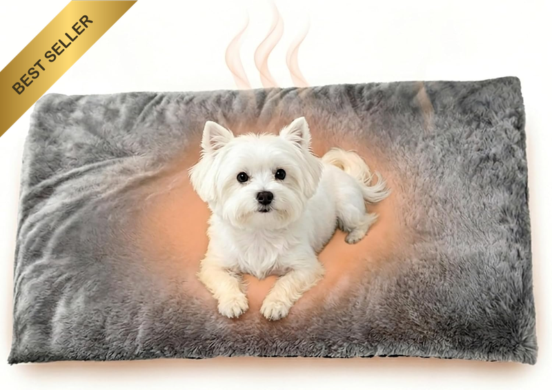 Self Warming Cat Bed Mat 28X18 Inch, 5-Layer Thermal Self Heating Pet Pad, Thick