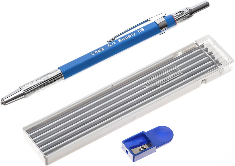 Set With 12-piece 5b Lead Refill And Sharpener